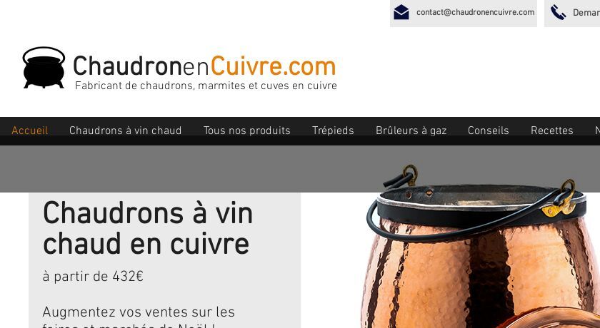 Fabricant de chaudrons et cuves en cuivre Fabricant de chaudrons et cuves en cuivre