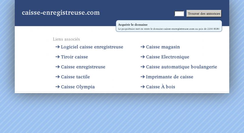caisse enregistreuse caisse enregistreuse