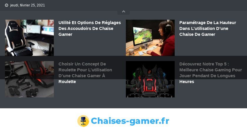 Comparer les chaises gamer et fauteuils de bureau Comparer les chaises gamer et fauteuils de bureau