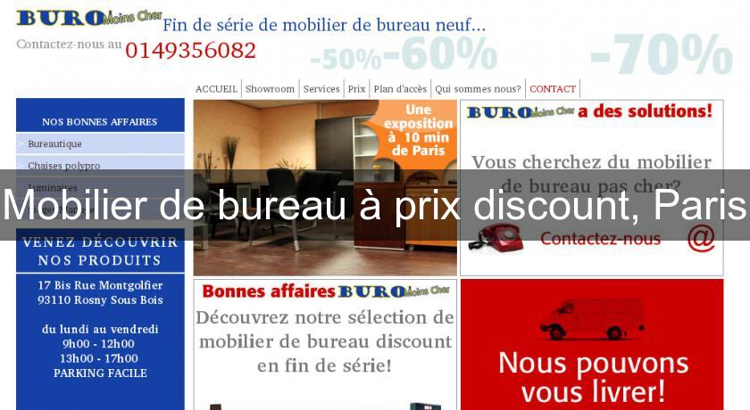 Mobilier de bureau à prix discount, Paris Mobilier de bureau à prix discount, Paris