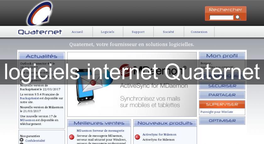 logiciels internet Quaternet logiciels internet Quaternet