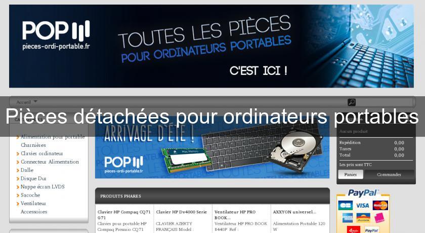 Pièces détachées pour ordinateurs portables Pièces détachées pour ordinateurs portables