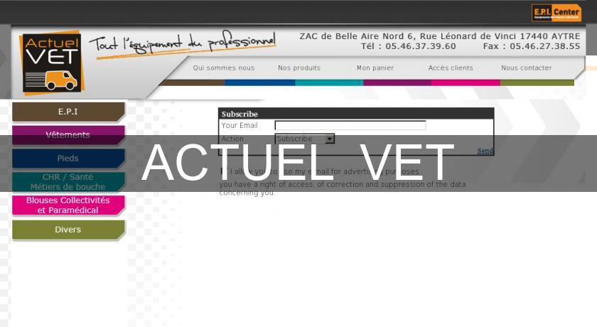 ACTUEL' VET ACTUEL' VET