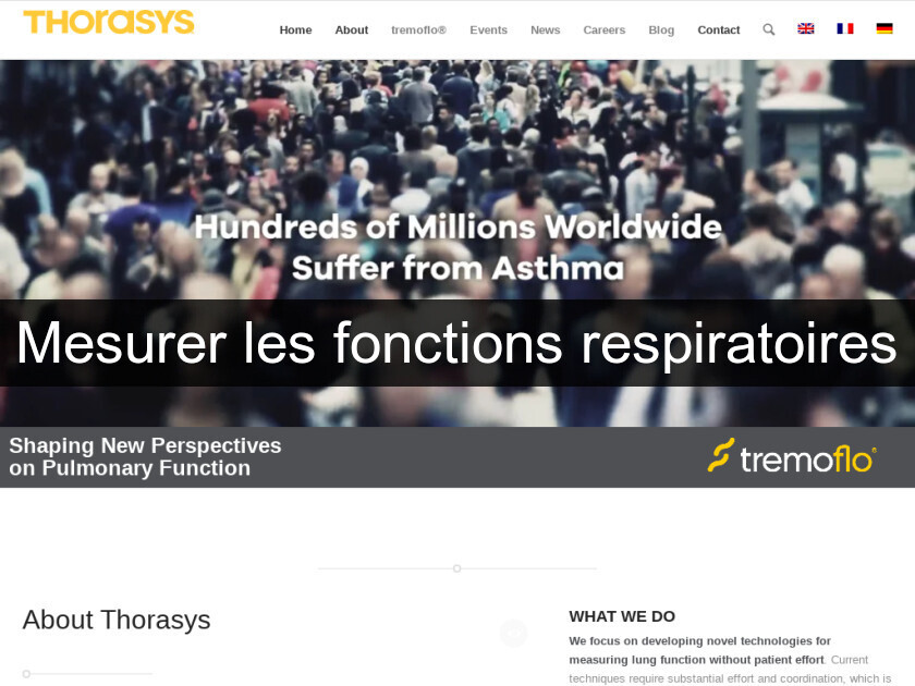 Mesurer les fonctions respiratoires Mesurer les fonctions respiratoires