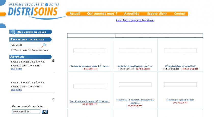 Trousse secours - Distrisoins Trousse secours - Distrisoins