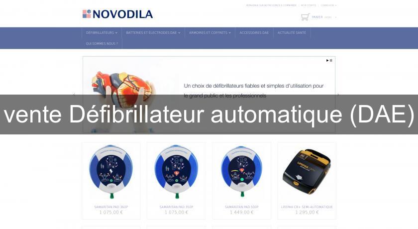 vente Défibrillateur automatique (DAE) vente Défibrillateur automatique (DAE)