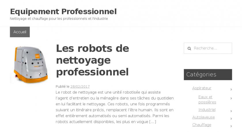 Equipements professionnels de nettoyage et de chauffage Equipements professionnels de nettoyage et de chauffage
