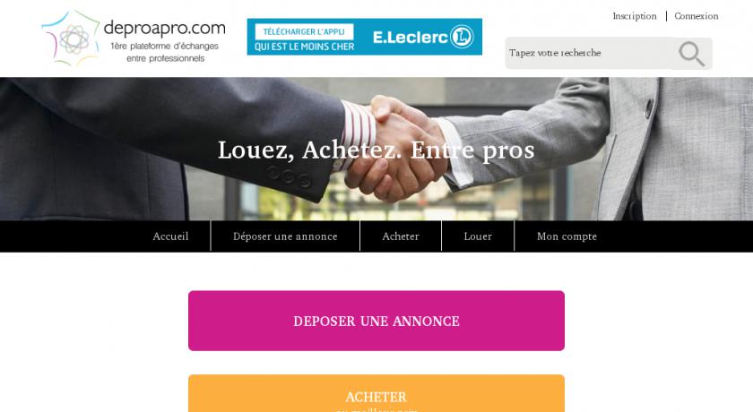 Vente et location matériel entre professionnels Vente et location matériel entre professionnels
