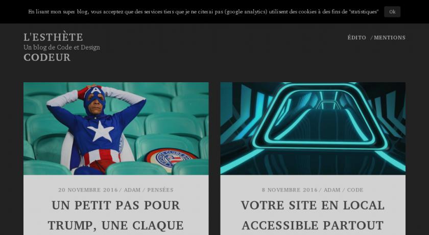Actualité du développement, du design et du numérique Actualité du développement, du design et du numérique