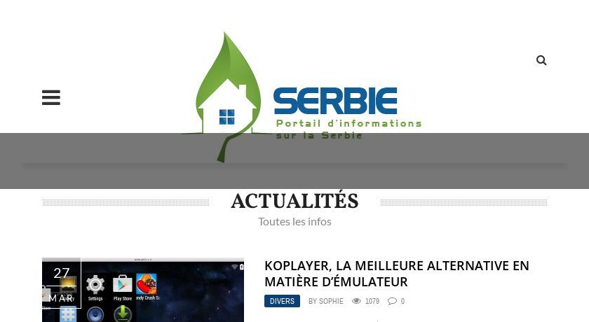 Actualités en France et en Serbie Actualités en France et en Serbie