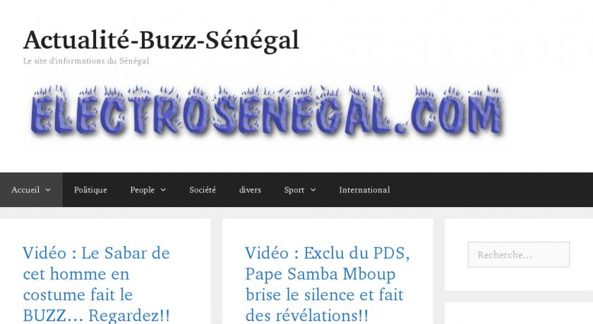 Actualités et buzz du Sénégal Actualités et buzz du Sénégal