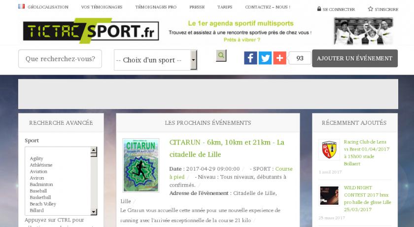 agenda des Matchs et événements sportifs sur Lille agenda des Matchs et événements sportifs sur Lille