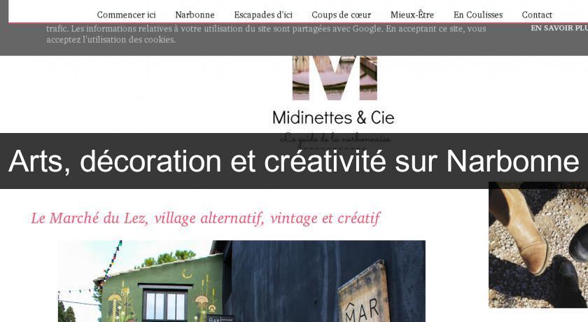 Arts, décoration et créativité sur Narbonne Arts, décoration et créativité sur Narbonne