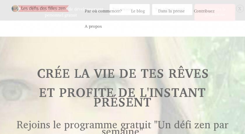 Défi hebdo pour les filles Défi hebdo pour les filles