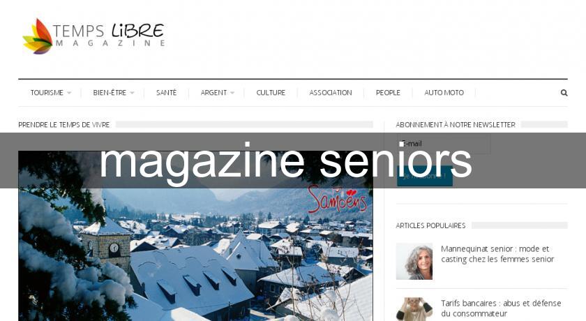 magazine seniors magazine seniors