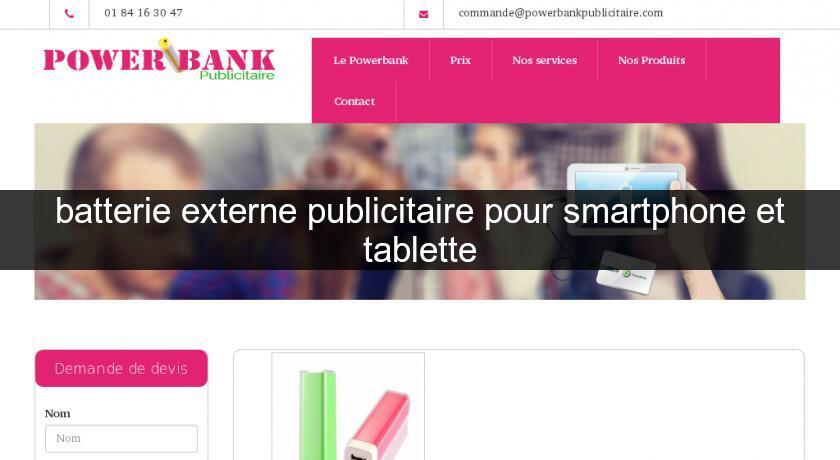 batterie externe publicitaire pour smartphone et tablette batterie externe publicitaire pour smartphone et tablette