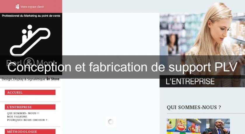 Conception et fabrication de support PLV Conception et fabrication de support PLV