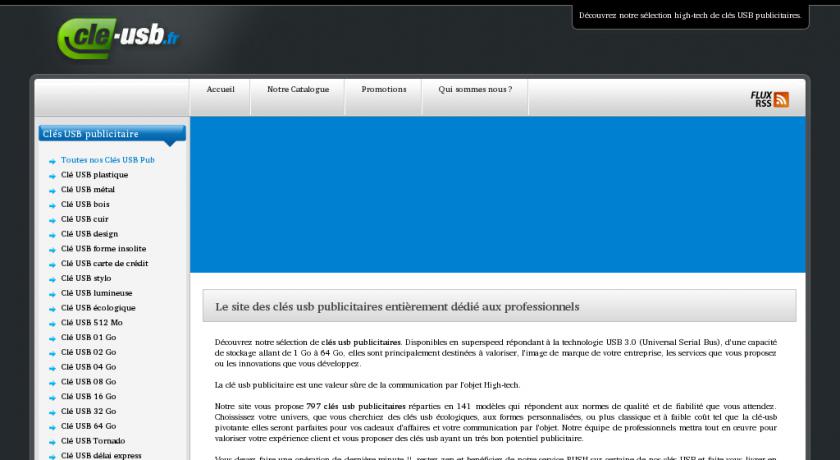 Des cles USB à l'omage de votre établissement Des cles USB à l'omage de votre établissement