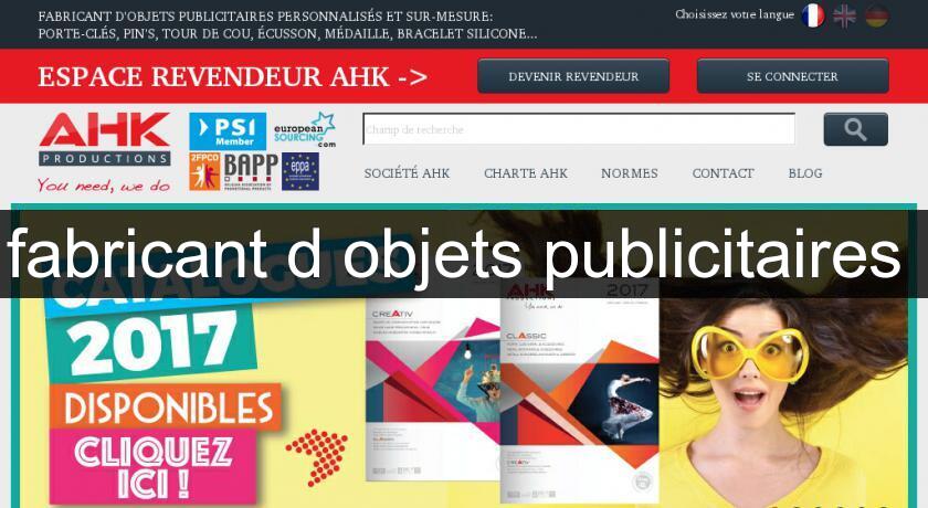 fabricant d'objets publicitaires fabricant d'objets publicitaires