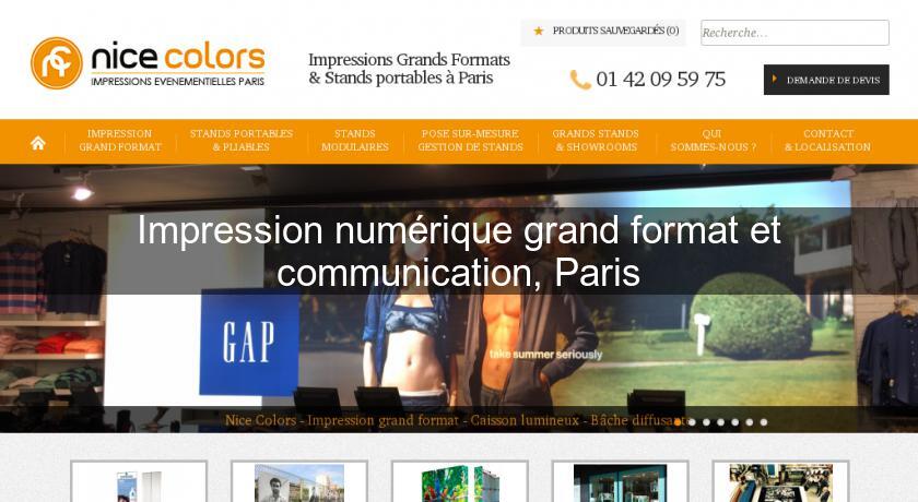 Impression numérique grand format et communication, Paris Impression numérique grand format et communication, Paris