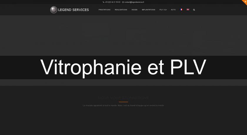Vitrophanie et PLV Vitrophanie et PLV