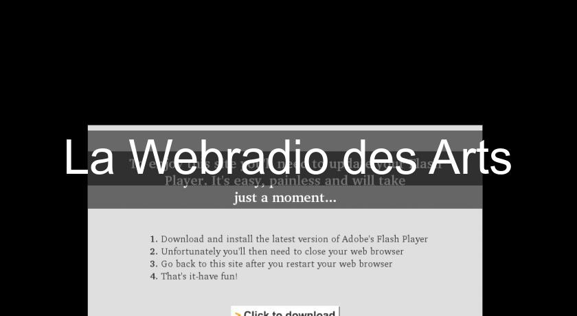 La Webradio des Arts La Webradio des Arts