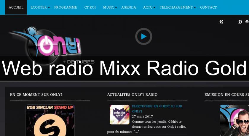 Web radio Mixx Radio Gold Web radio Mixx Radio Gold