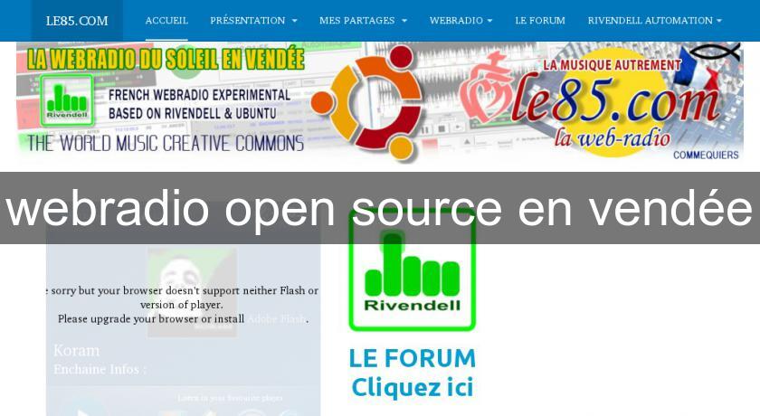 webradio open source en vendée webradio open source en vendée