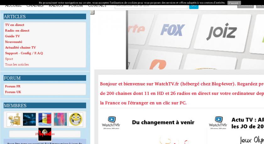 Chaînes TV et radio en ligne Chaînes TV et radio en ligne