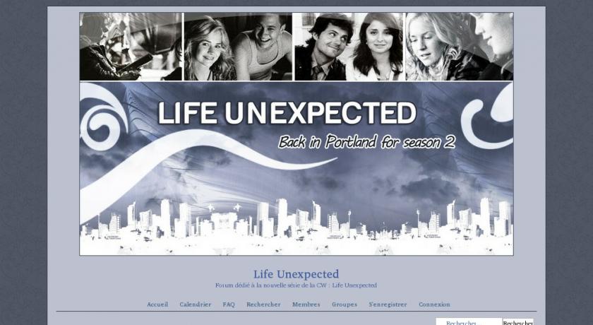 Forum français de la série Life Unexpected diffusée sur CW Forum français de la série Life Unexpected diffusée sur CW