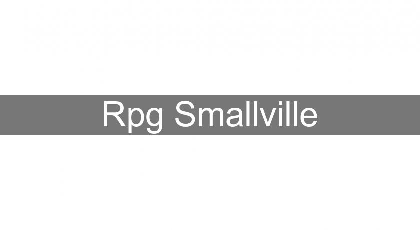 Rpg Smallville Rpg Smallville