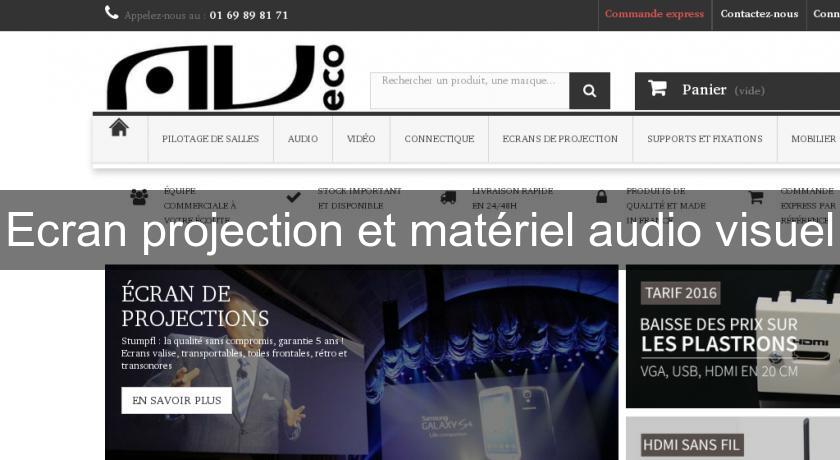 Ecran projection et matériel audio visuel Ecran projection et matériel audio visuel