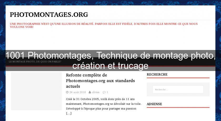 1001 Photomontages, Technique de montage photo, création et trucage 1001 Photomontages, Technique de montage photo, création et trucage