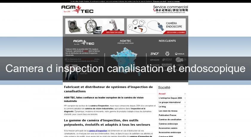 Camera d'inspection canalisation et endoscopique Camera d'inspection canalisation et endoscopique