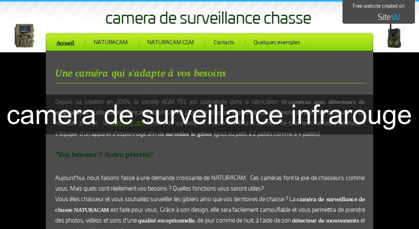 camera de surveillance infrarouge camera de surveillance infrarouge