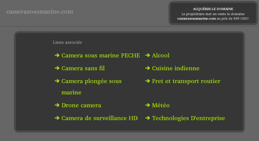 Caméra sous-marine Caméra sous-marine