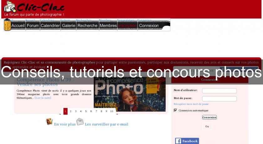 Conseils, tutoriels et concours photos Conseils, tutoriels et concours photos