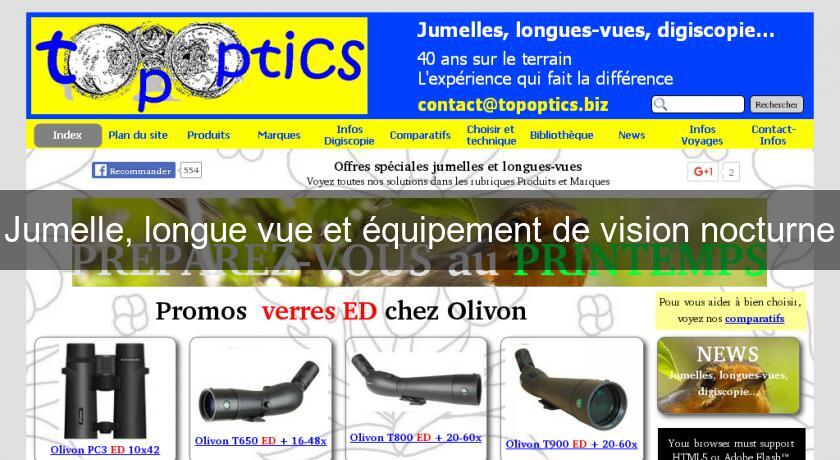 Jumelle, longue vue et équipement de vision nocturne Jumelle, longue vue et équipement de vision nocturne