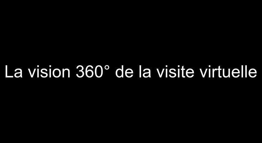 La vision 360° de la visite virtuelle La vision 360° de la visite virtuelle