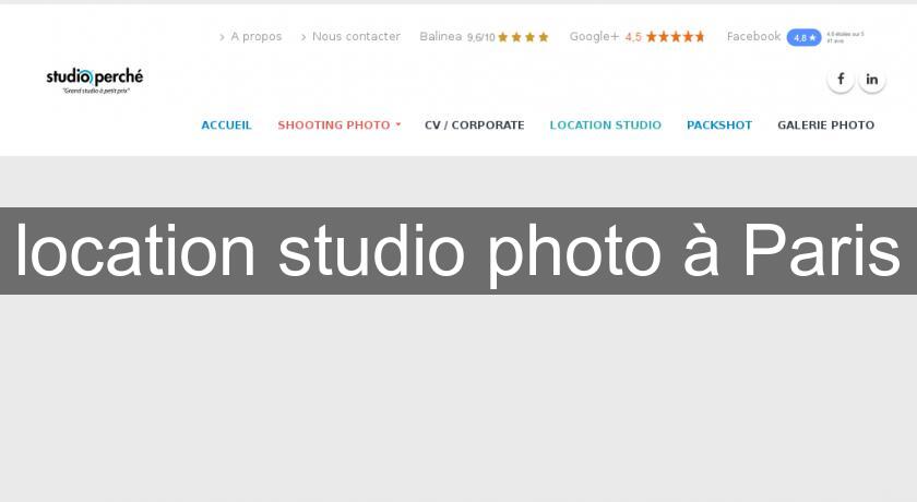 location studio photo à Paris location studio photo à Paris