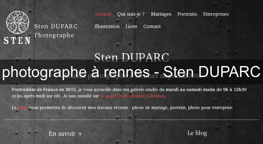 photographe à rennes - Sten DUPARC photographe à rennes - Sten DUPARC