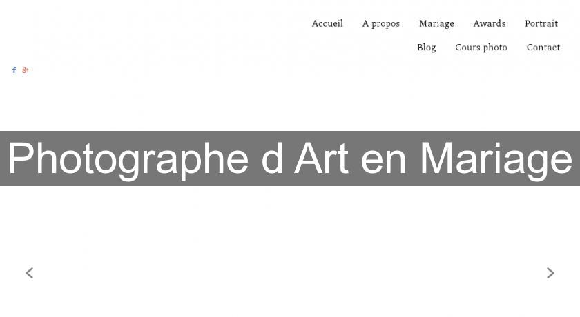 Photographe d'Art en Mariage Photographe d'Art en Mariage