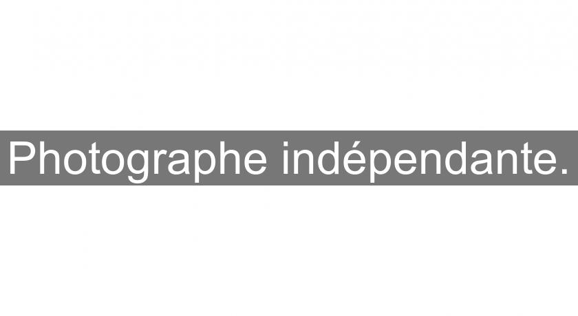 Photographe indépendante. Photographe indépendante.
