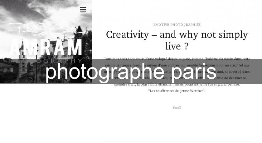 photographe paris photographe paris