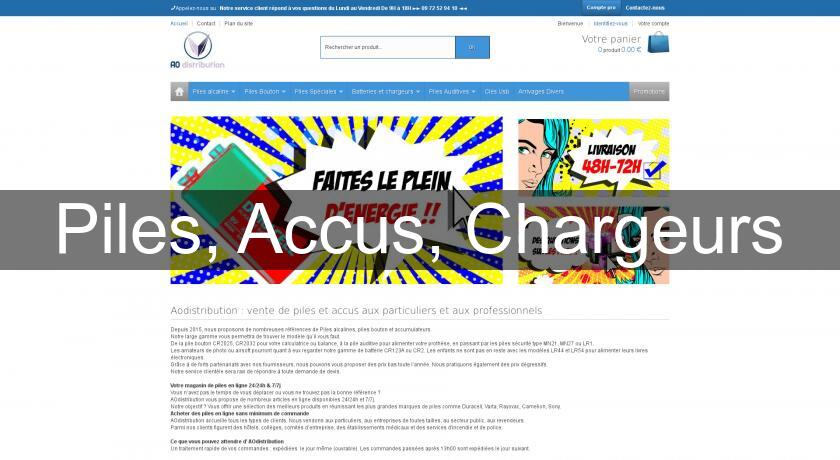 Piles, Accus, Chargeurs Piles, Accus, Chargeurs