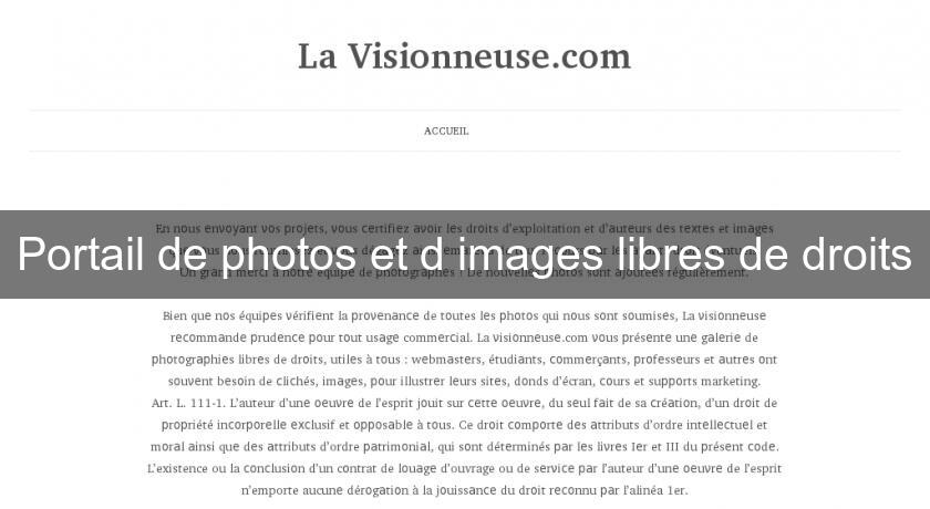 Portail de photos et d'images libres de droits Portail de photos et d'images libres de droits