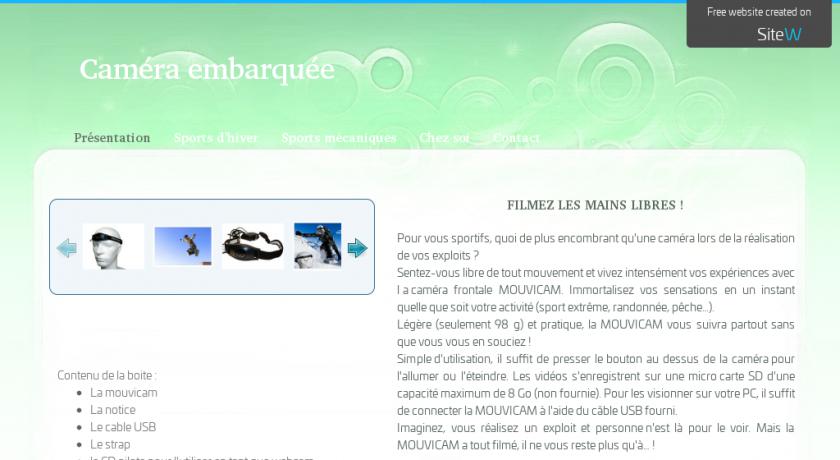 Vente de caméra frontale embarquée Vente de caméra frontale embarquée