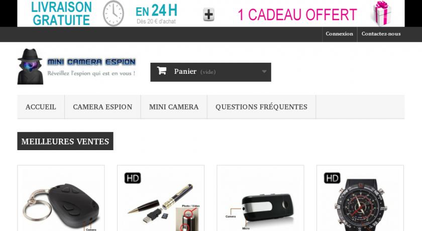 Vente mini caméra de surveillance et d'espionnage Vente mini caméra de surveillance et d'espionnage