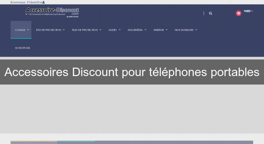 Accessoires Discount pour téléphones portables Accessoires Discount pour téléphones portables