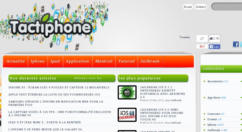 Actualité et jailbreak Iphone Actualité et jailbreak Iphone